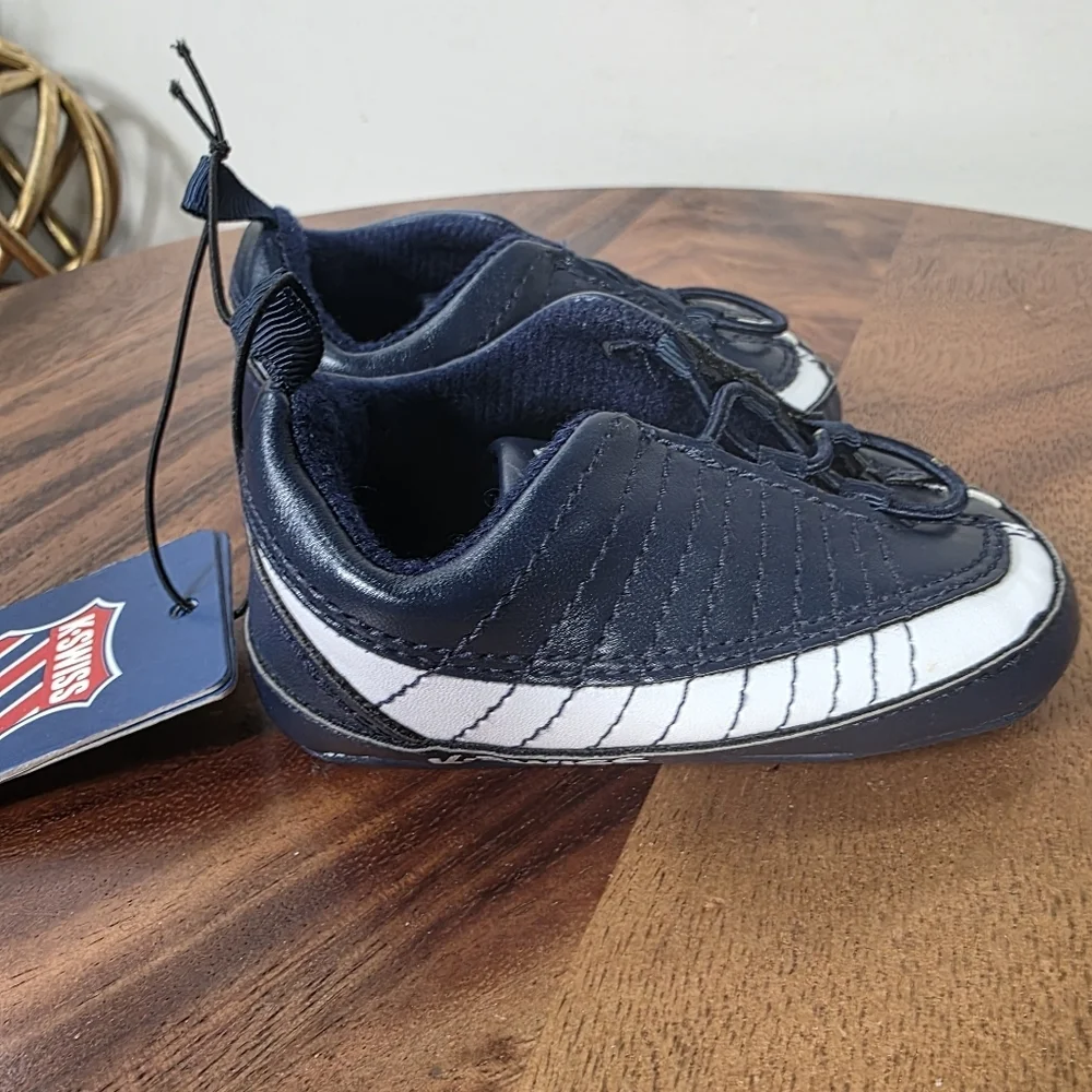NEW K-Swiss Kids Shoes Size 3 6-9 months Blue